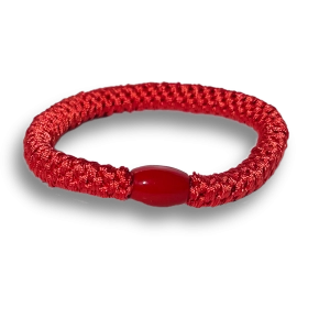 Hair tie bracelets uni coral