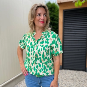 Top Mirjam Joelle groen SALE
