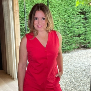 Chastar rood gilet