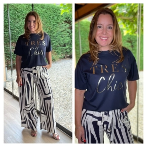 Gemma Ricceri T-shirt navy Très Chic