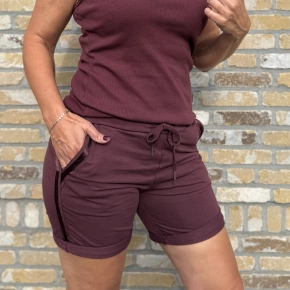 Short Mila bordeaux