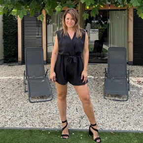 Boebou playsuit zwart