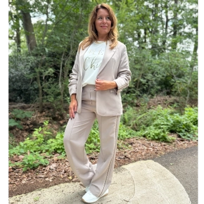 Beige pak Gemma Ricceri Lotus SALE