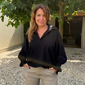 Gemma Ricceri blouse Loïn zwart