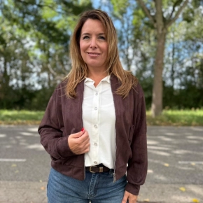 Suedine bomberjack choco SALE