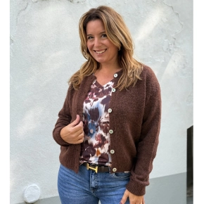 Knopen vestje Didi choco