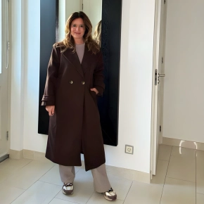 Trenchcoat choco SALE