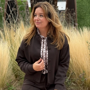 Bomberjack Emily – Trendy damesjack in choco