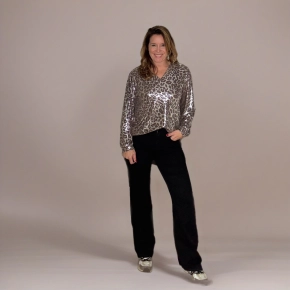 Norfy jeans straight fit – POWER STRETCH BLACK