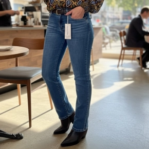 Norfy jeans Stella straight fit – POWER STRETCH basic blauw 9221