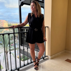 Boebou playsuit zwart SALE