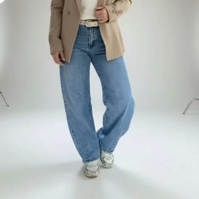 Gemma Ricceri barrel jeans blue