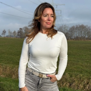 Ivoor basic shirt dubbel gevoerd