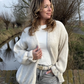 Bernadette vest beige