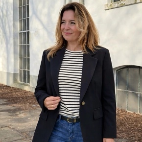 Zwarte blazer
