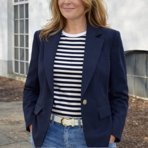 Navy blazer
