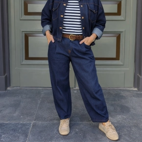 Chastar barrel jeans darkblue