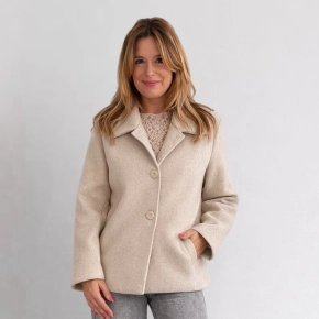 Voorjaars mantel beige
