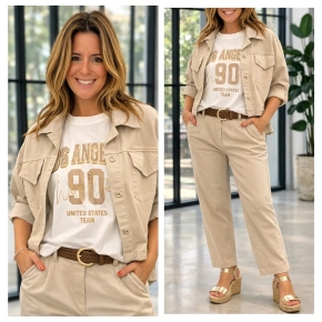 Chastar blouse beige