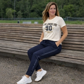 Gemma Ricceri sweatpants Mila donkerblauw