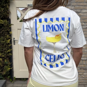 Wit T-shirt limoncello