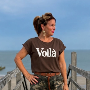 Bruin Voilà T-shirt Gemma Ricceri