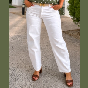 Norfy barrel balloon jeans ivoorwit Noa 9515