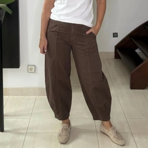 Gemma Ricceri barrel broek bruin