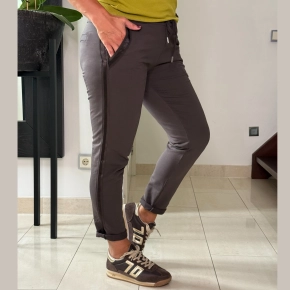 Gemma Ricceri sweatpants Mila donkerbruin