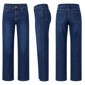 Norfy Stella straight jeans blauw H3060-1